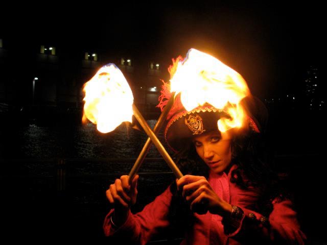 Fire Dancers